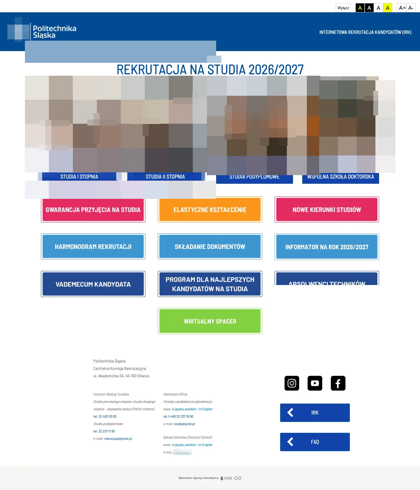 Tuition fee page — Silesian University of Technology