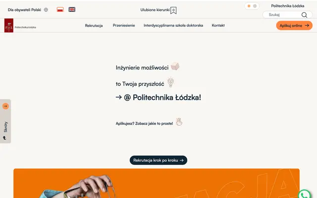 Application system — Lodz University of Technology