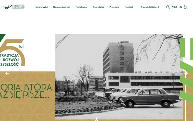 University website — Poznan University of Life Sciences