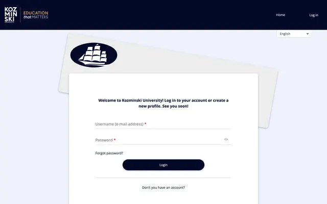 Application system — Kozminski University