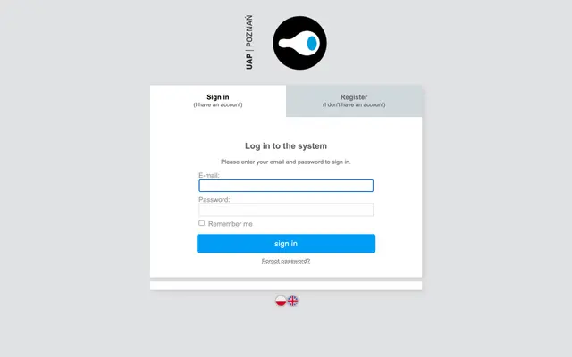 Application system — Magdalena Abakanowicz University of the Arts in Poznan
