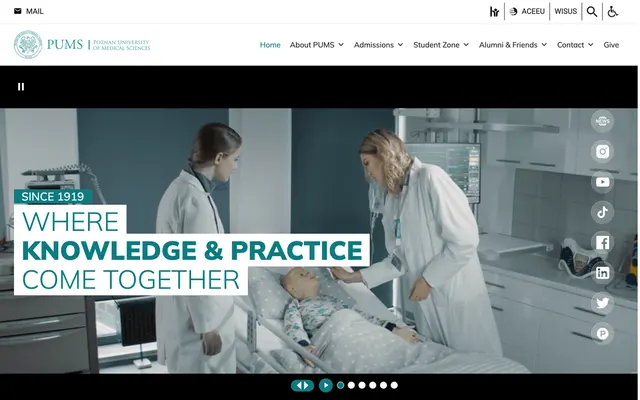 Application system — Poznan University of Medical Sciences