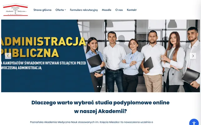 Application system — Poznan Medical University of Applied Sciences