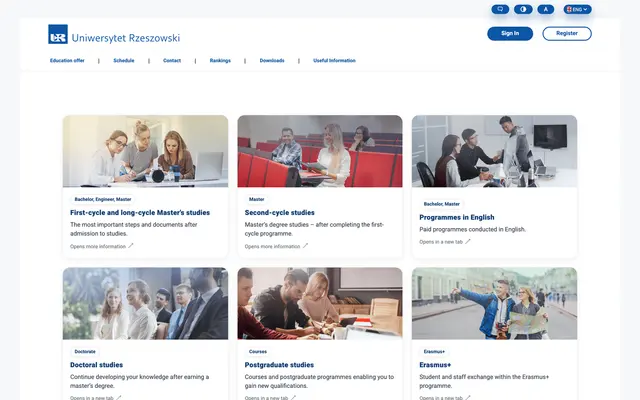 Application system — University of Rzeszow