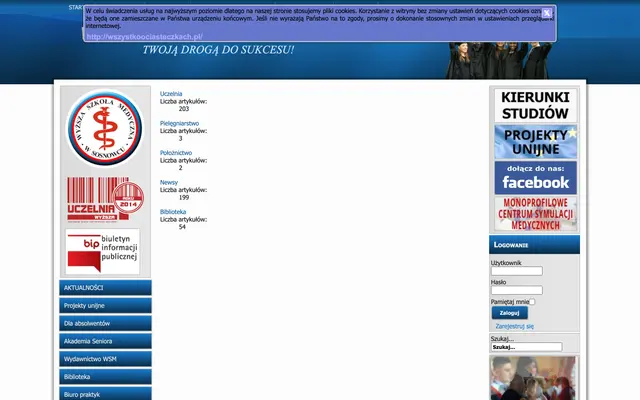 Application system — Medical College in Sosnowiec